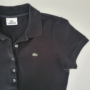 Lacoste Women's Slim fit Stretch Cotton Piqué Polo (Size M/40)